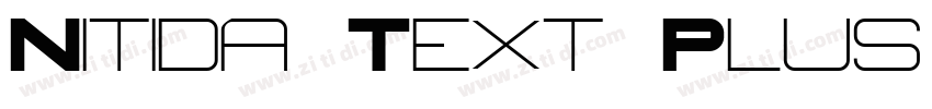 Nitida Text Plus Bol字体转换 Nitida Text Plus Bol字体转换